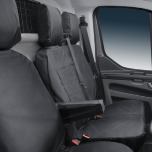 HDD* Prevleka sedeža za sovoznikov dvosedež, črna